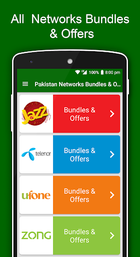 Android application All Network Packages 2020 screenshort