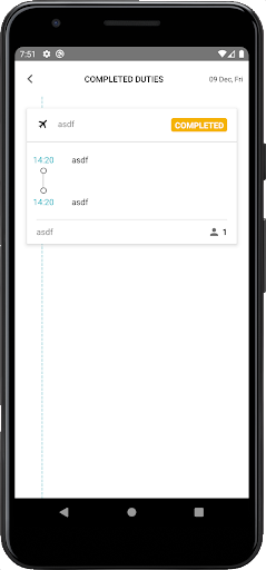 TripLiv DriverApp Screen 2