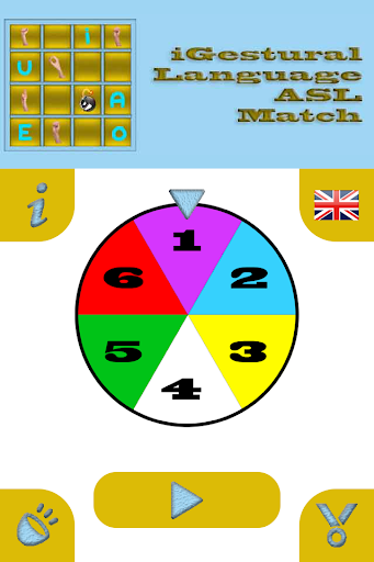 Android application iGestural Language ASL Match screenshort