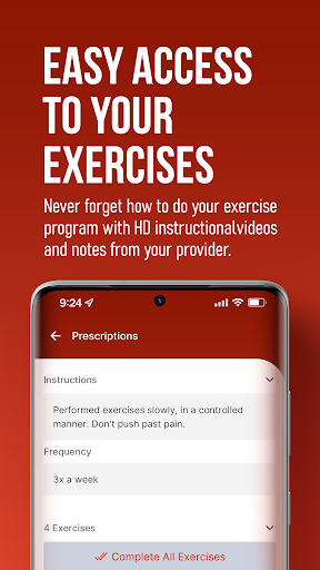 Android application Impact PT screenshort