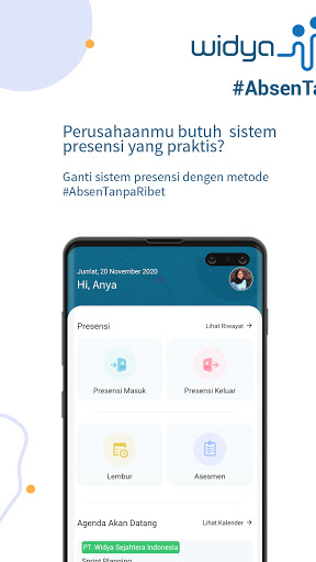 Android application Widya Skilloka screenshort