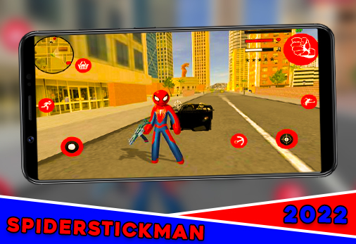 Spider StickMan Hook SuperHero