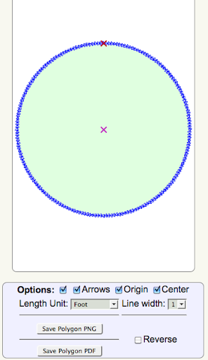 Geometry Polygon Calculator Screen 2