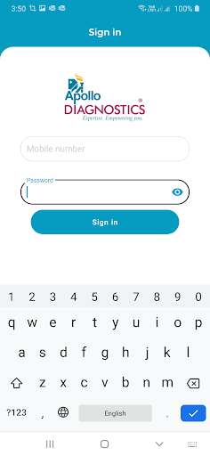 Android application PCC onboarding screenshort