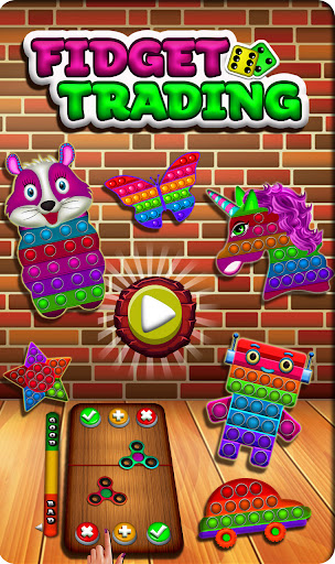 Android application Fidget Pop It Toy Trading Game screenshort