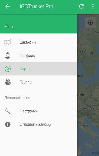 IGOTruckerPro Screen 3