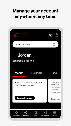 My Verizon screenshot