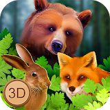Wild Animals World - Forest Simulator icon
