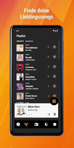 Schlager Radio – Swiss App Screen 3