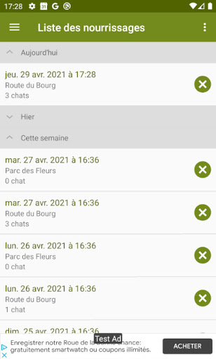 Freecats nourrissage chats Screen 3