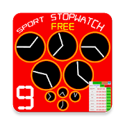 Multi 9 Sport Stopwatch Free  Icon