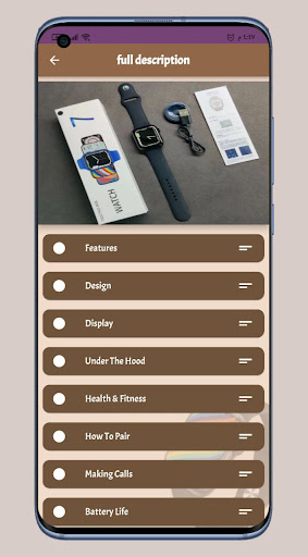 Android application Smart Watch T900 Pro Max Guide screenshort