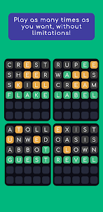 Quordle: Unlimited Daily Word+