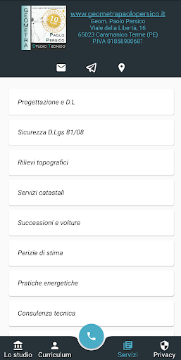 Geometra Paolo Persico Screen 3