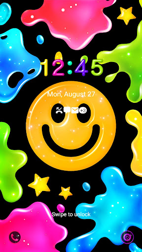 Smile Slime - Wallpaper Screen 2