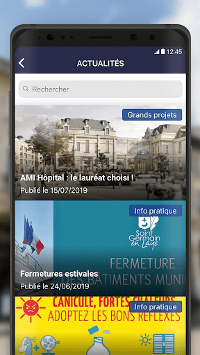 Mobile Saint-Germain-en-Laye Screen 2