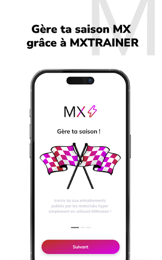 Android application MXTRAINER screenshort