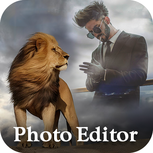 Lion Photo Editor Logo
