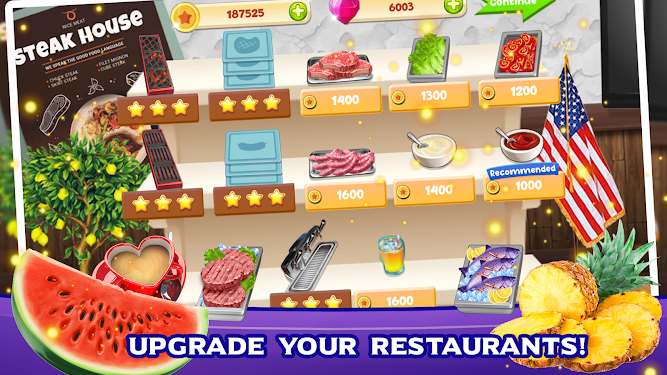#4. Cooking Tycoon - Cook Restaurant Food Games Chef (Android) By: Casual Games Empire