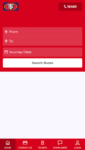 Android application Senjuti travels screenshort