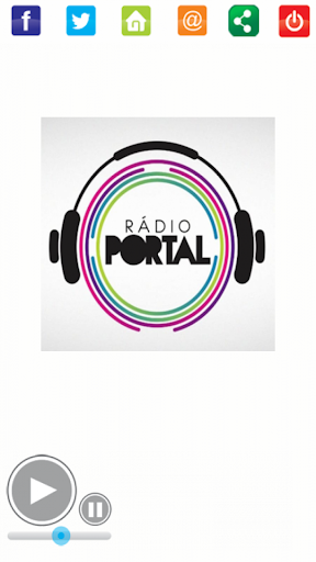 Android application Rádio Portal Gisele Camargo screenshort