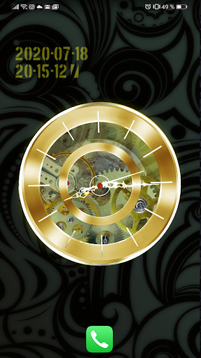 Clock HD Live Wallpaper Pro