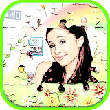 Cartoon Ariana Puzzle Game icon