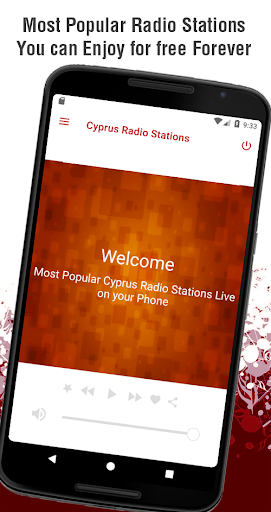 Android application Cyprus Radio Stations 2.0 screenshort