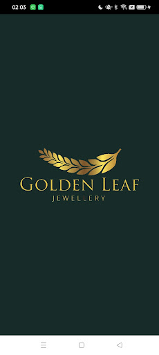 Android application Golden Leaf Jewellery screenshort
