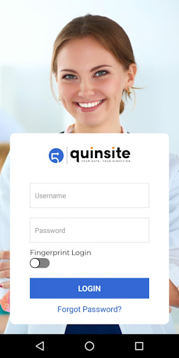 Android application Quinsite screenshort
