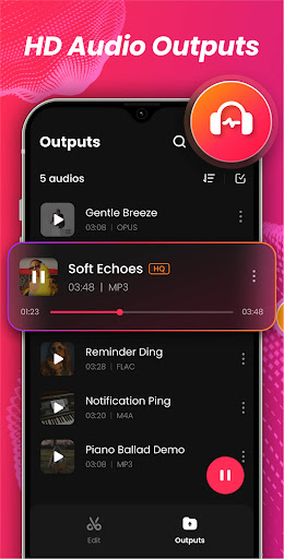 Screenshot of Audio Editor, MP3 Cutter