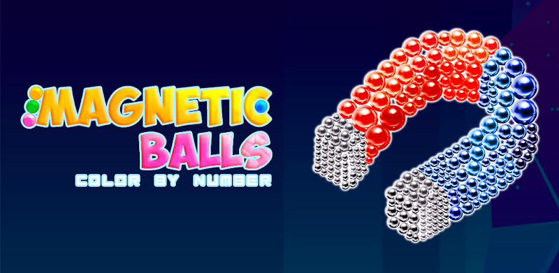 Magnetic Balls Color By Number - Magnet Bubbles