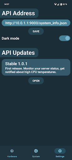 Linux Server Info Screen 3