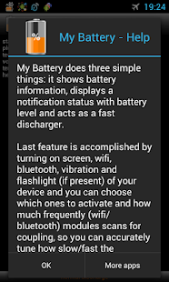 My Battery info discharge