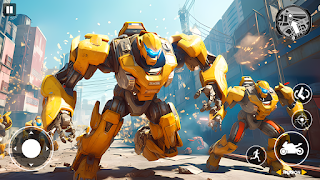 Real Robot Bike Transform Game - Screenshot 2