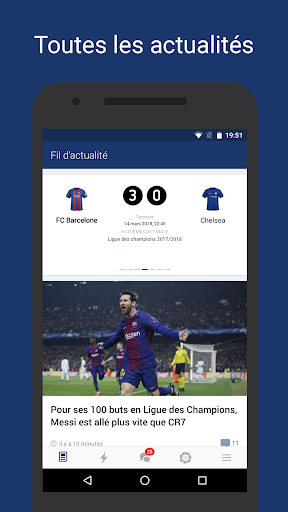 Aperçu de l'application