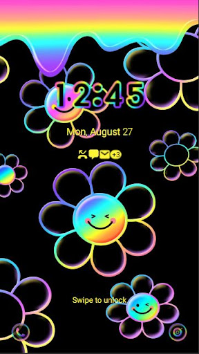 Color Smile Flower - Wallpaper Screen 2