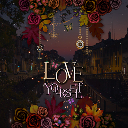 Autumn Leaves Love - Wallpaper logo