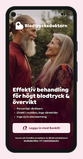 Android application Blodtrycksdoktorn screenshort
