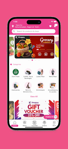 Android application KK Shoppy - KanyaKumari Shoppy screenshort