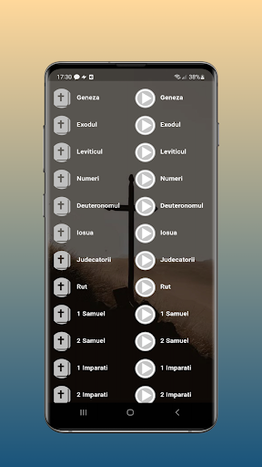 Android application Biblia Cornilescu Audio screenshort