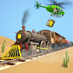 Cover Image of ดาวน์โหลด Train Gold Robbery 2019 - เกมยิงรถไฟใหม่ 1.6 APK