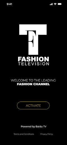 Android application Fashion Television by Baidu TV screenshort