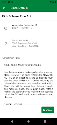 Alyces Art Studio Screen 2