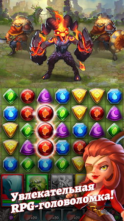 Game screenshot Dragon Strike: Puzzle RPG mod apk