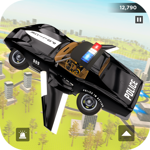 Real Police Flying Car Game 3D Download on Windows