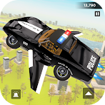 Real Police Flying Car Game 3D