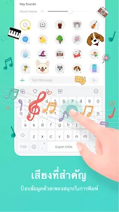 แป้นพิมพ์อีโมจิ Facemoji Emoji