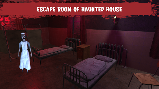 Granny Ghost House Escape - Haunted House Games 1 APK screenshots 1