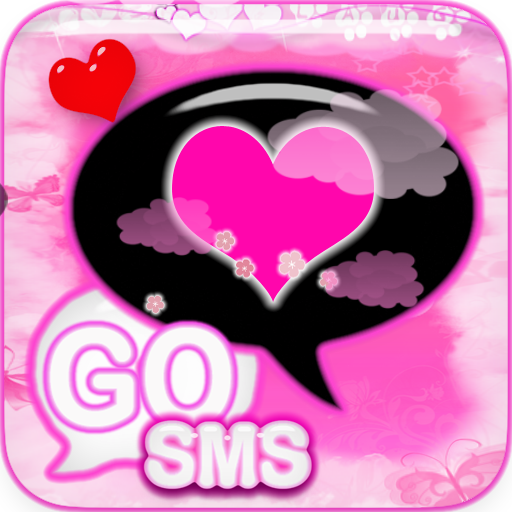 Cute Pink Theme for GO SMS PRO 1.0 Icon